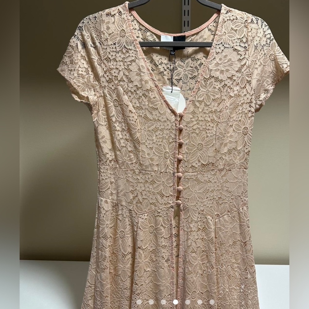 Lace maxi dress